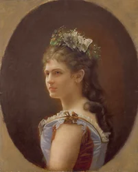 Katharina Schrattová, milenka rakouského císaře Františka Josefa, 1880